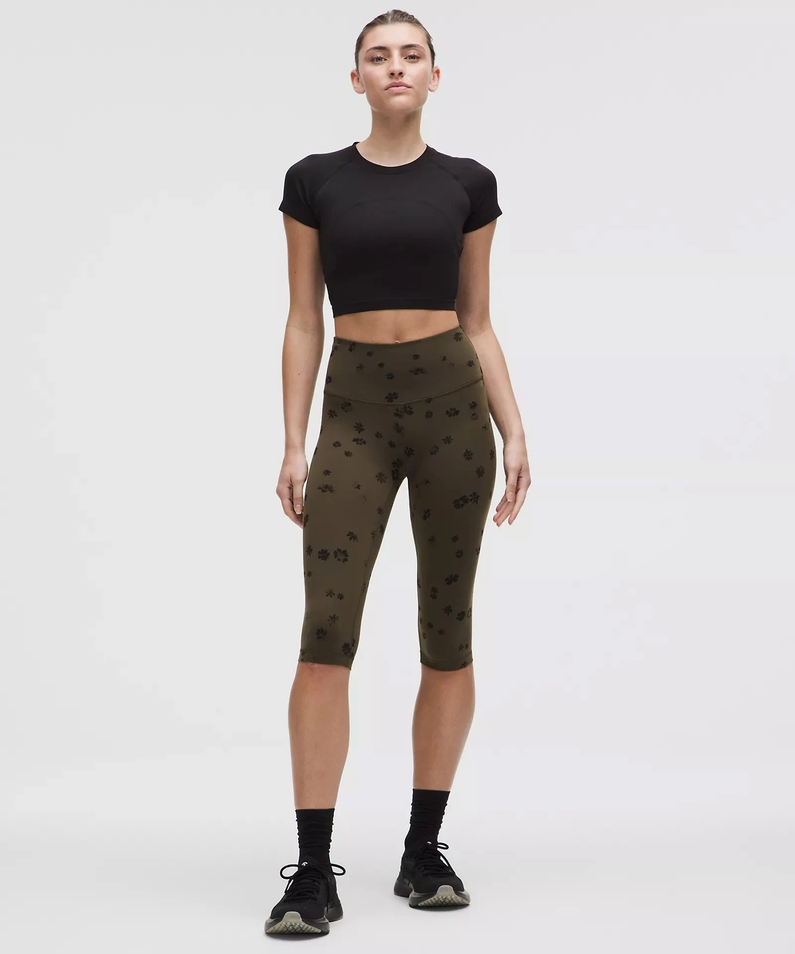 lululemon Floral Breeze Olive Brown Print Collection - August 2025